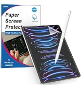 XIRON [2 PACK] Paper Screen Protector Compatible with iPad Pro 12.9 (2022&amp;2021&amp;2020&amp;2018), High T...