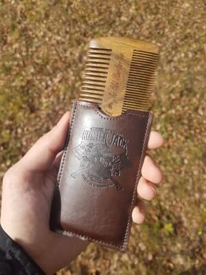 beard comb for black men folding comb for men comb with case reuzel beard moustache combs for men
