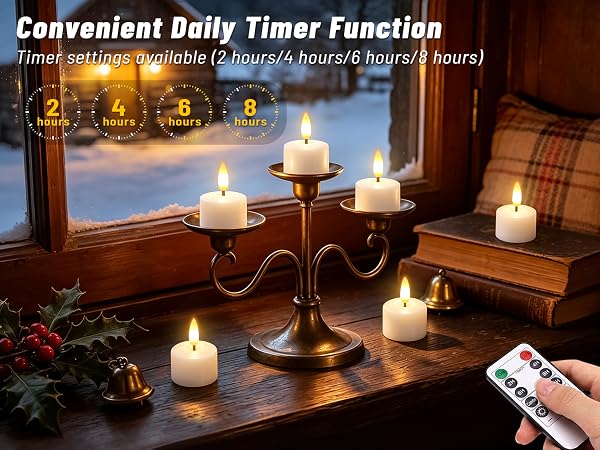 Convenient Daily Timer Function