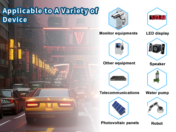 DC Voltage Reducer Converter DC 8V-40V to 13.8V 10A 138W for vehicle-mounted equipment
