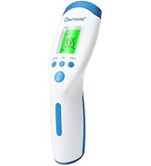 Berrcom Non-Contact Infrared Forehead Thermometer for Adults and Kids, 3-in-1 Digital Fever Therm...