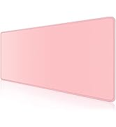Dapesuom Large Mouse Pad, Extended Gaming Mouse Mat with Stitched Edges, Full Size Desk Mats with...