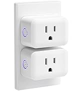Smart Plugs That Work with Alexa, Smart Life Wi-Fi Outlet Compatible with Alexa