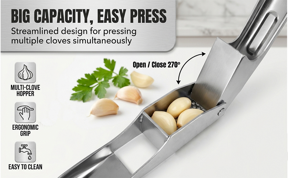 Garlic Press Feature