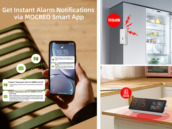 Four type alarms