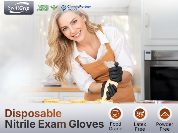 Disposable Nitrile Exam Gloves