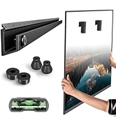No Stud TV Wall Mount for Drywall 32-75 Inch, No Drill TV Bracket Holds up to 150lbs, Studless TV...