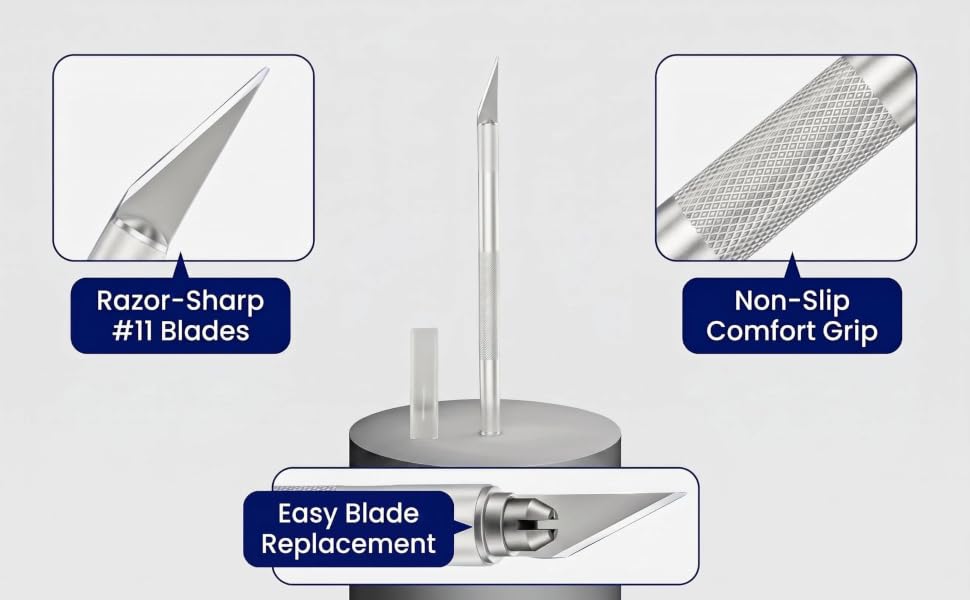 MULTI-FUNCTIONENGRAVING KNIFEINCLUDES 10 BLADES