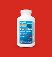 Basic Care Ibuprofen Tablets 200 mg, Pain Reliever/Fever Reducer, Body Aches, Headache, Ar...