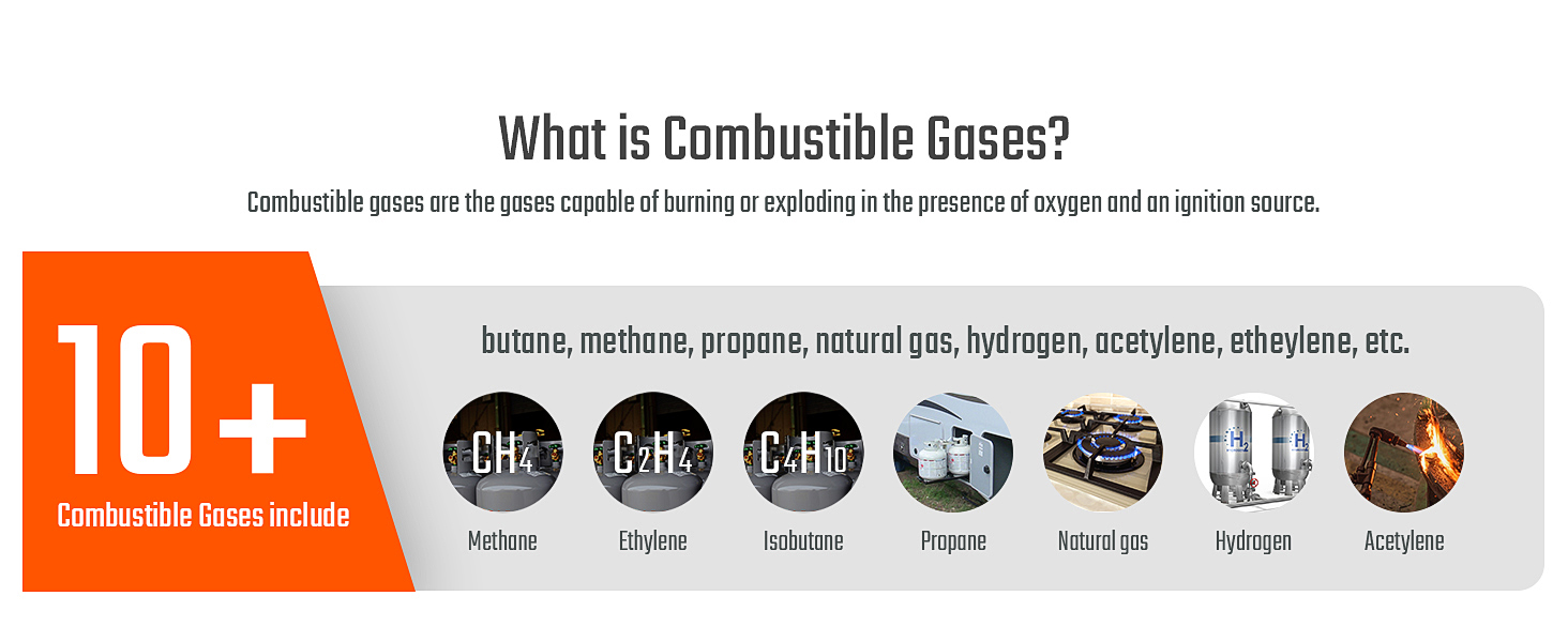 PT205 Gas leak detector natural gas detector