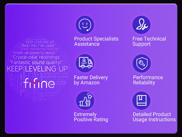 FIFINE product reward