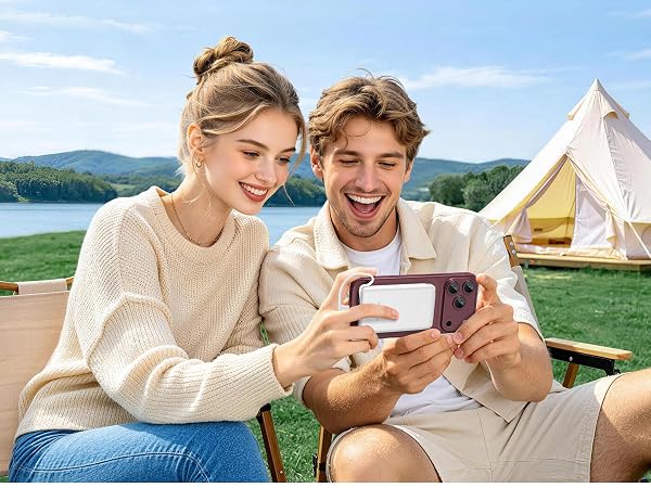 5000mah Ultra Slim Power Bank Pocket Size Mini Portable Charger Travel Essential Phone Charger