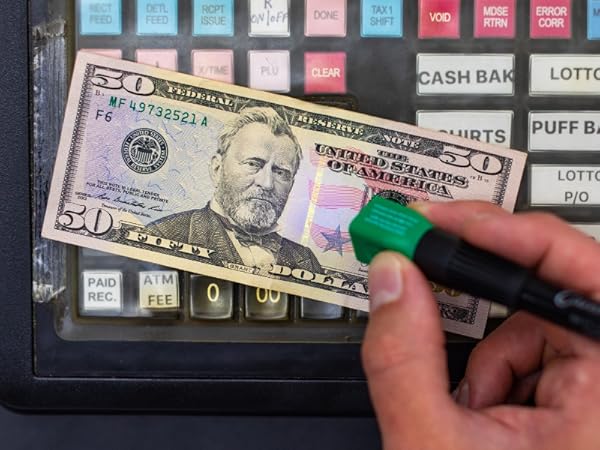 UV Counterfeit detection Currency detector pen Counterfeit bill pen UV counterfeit marker Money