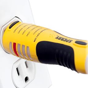Voltage; non contact; tester; gfi; gfci; outlet; analyzer; kitchen; bath; home; electrical; led