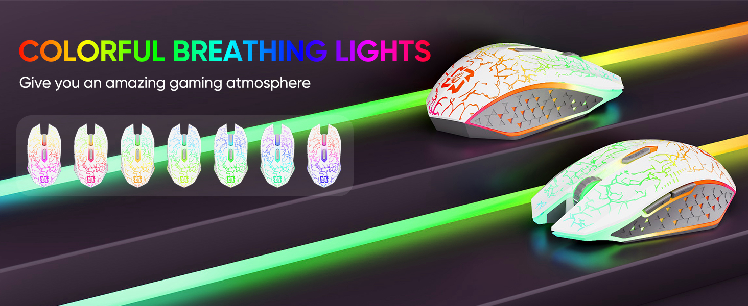 Bluetooth Mouse Wireless Gaming Mouse