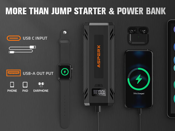 portable jump starter