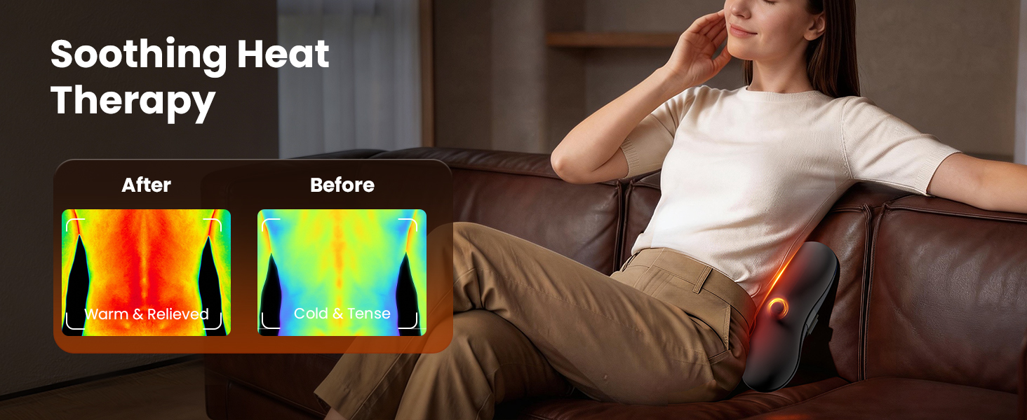 back massager with heat