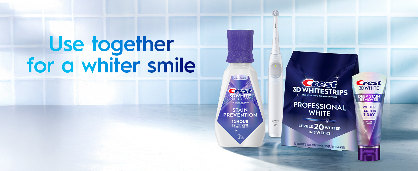 Use together for a whiter smile
