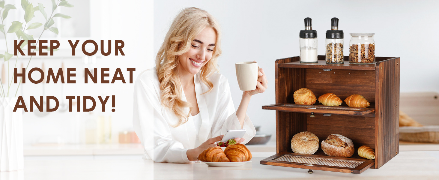 No more clutter, enjoy a tidy life