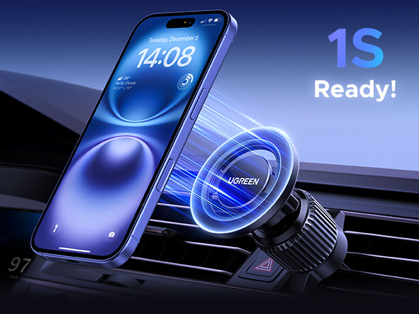 magnetic car phone holder