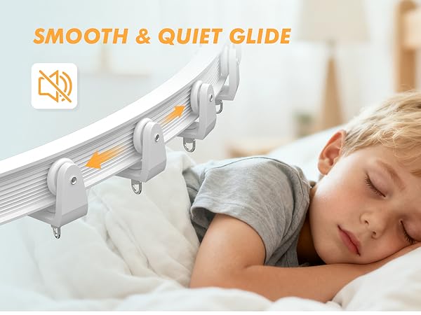 Flexible Bendable Ceiling Curtain Track