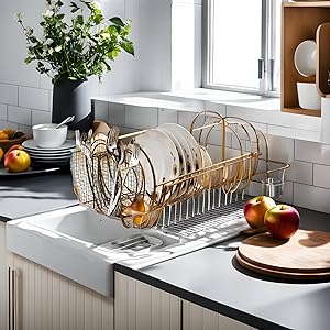 metal dish rack