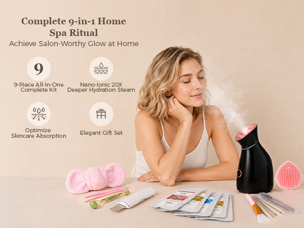 face steamer for facial deep cleaning