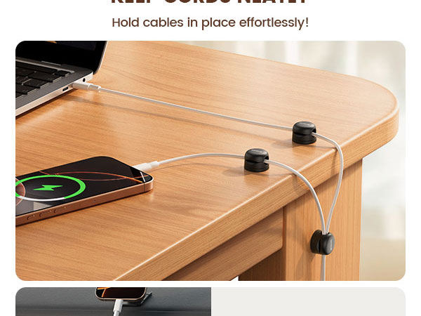 desk cable management cord holder clips phone cord holder clips for desk organizer organization