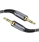 New Nylon 3.5mm Audio Cable - 4ft - Male to Male Aux Cable Auxiliary Cable Audio Cable with Nylon...