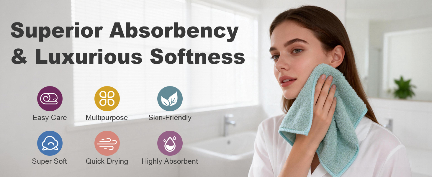 Superior Absorbency &amp;amp; Luxurious Softness