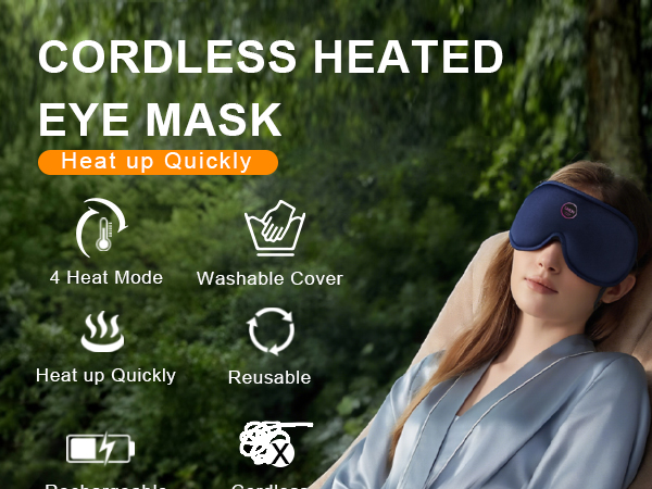 heated eye mask