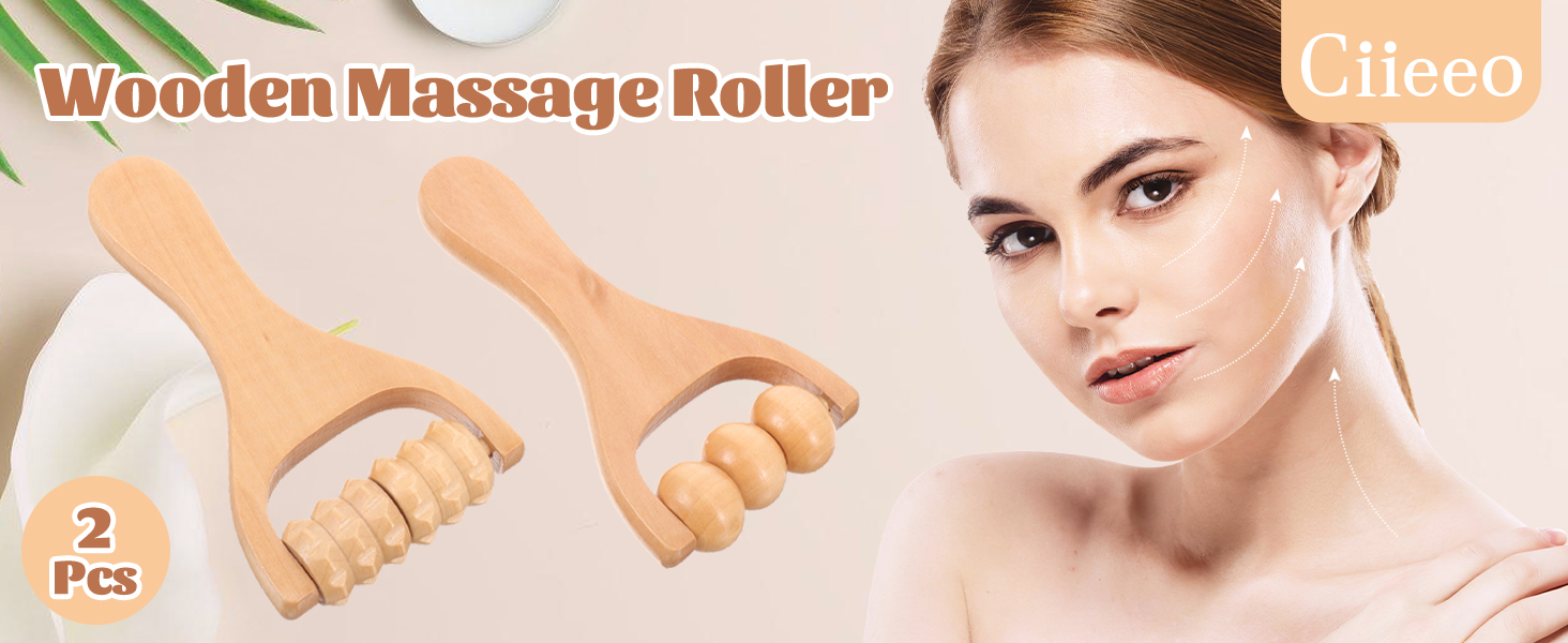 Wooden Massage Roller