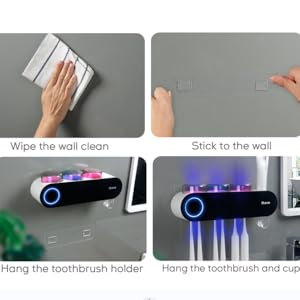 toothbrush holders for bathroom