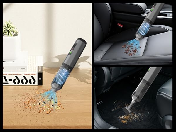 KedeeSparkle Cordless Car Vacuum Cleaner