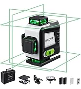 Firecore 4 x 360 Laser Level Self Leveling, 16 Lines Green Beam 4D Cross Line Tiling Floor Tool, ...