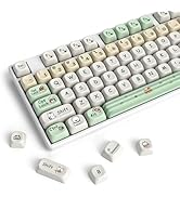 PBT Dye Sublimation Keycaps MOA Keycaps, 149 Keys Custom Keycaps, Cute Keycaps Set for US Layout ...