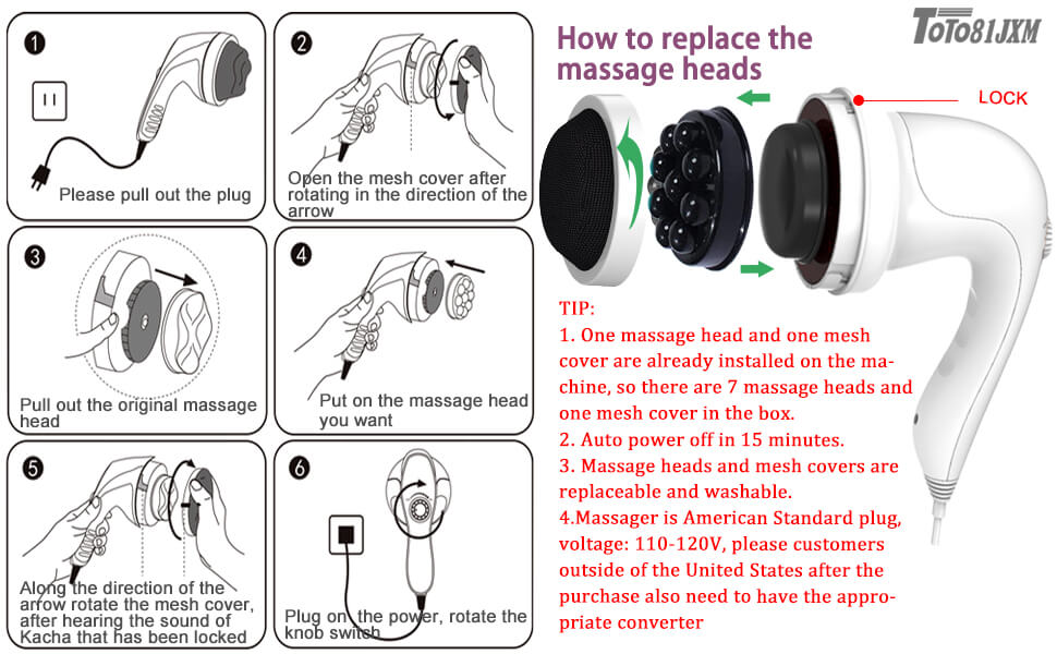 massagers handheld deep tissue &amp; hand held massager for muscles