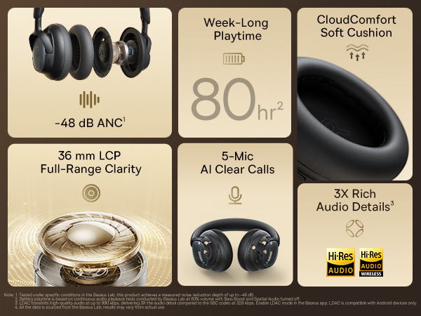 noise canceling headphones anc headphones bluetooth headphones airplane headphones