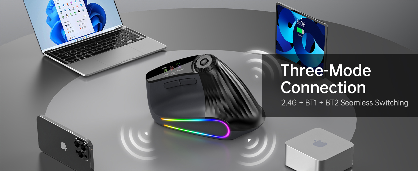 Vertical Wireless Mouse