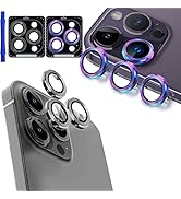[3+3 Pack] Ferilinso for iPhone 14 Pro &amp; iPhone 14 Pro Max Camera Lens Protector Accessories Came...