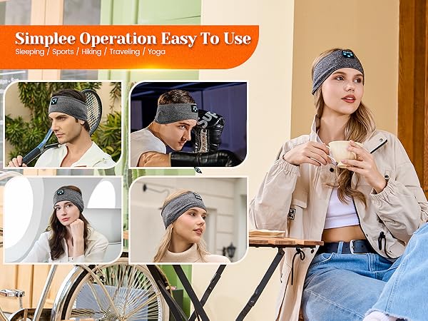 Bluetooth Headband Headphones