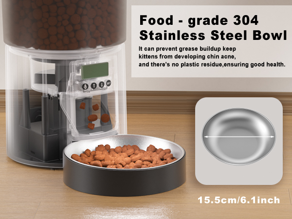 cat food self feeder