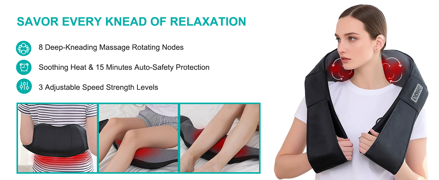 neck massager with heat