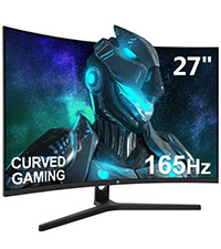 Z-Edge 27 inch Curved Gaming Monitor, FHD 1080P 300Hz 280Hz 240Hz Curved Monitor 1500R Computer Moni...