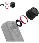 Jakoly Lens Replacement Kit for Insta360 X5, Portbale [1 Pcs] Optical Glass Cover with Removal To...