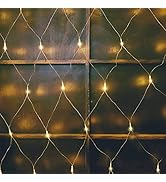 woohaha LED Net Mesh Fairy String Decorative Lights 192 LEDs 9.8ft x 6.6ft with 30V Safe Voltage ...