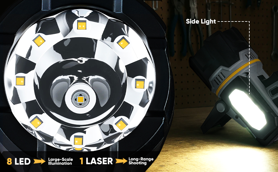 rechargeable spotlight