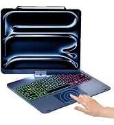NOKBABO Trackpad Keyboard Case for iPad Pro 13 inch (M5/2025, M4/2024), iPad Air 13" (M4/M3/M2) &amp;...