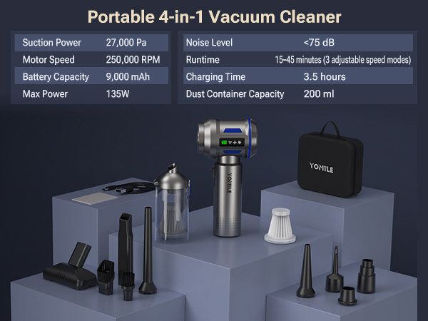 mini car vacuum