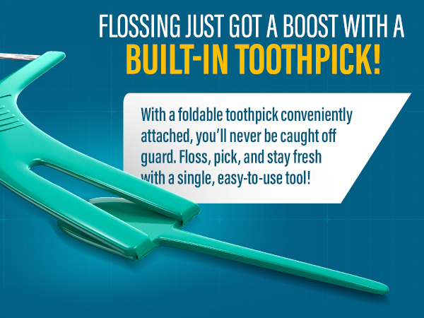 Dual Slickers Floss Picks